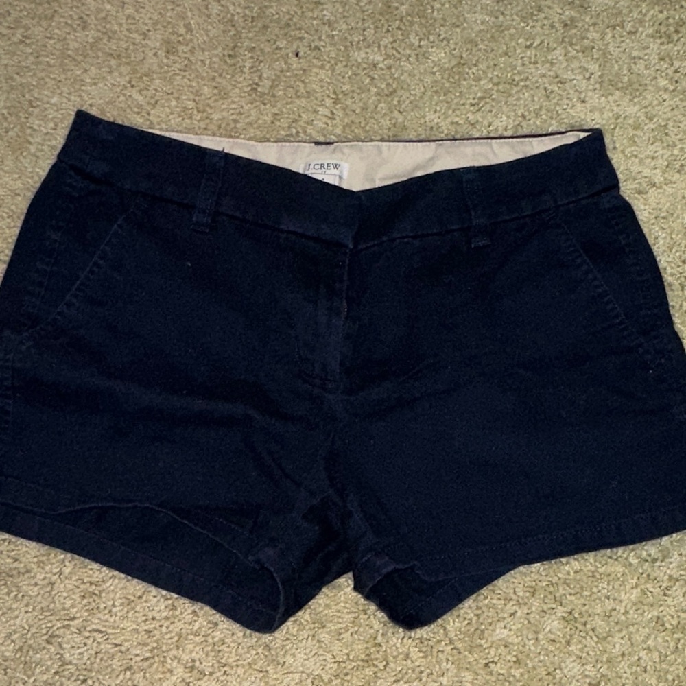 J. Crew Navy Chino Shorts